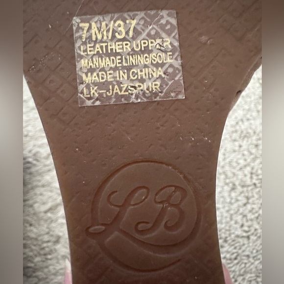 Lucky Brand Tan Wedge Ankle Boots with Peep Toe and Side Zipper - Picture 8 of 8